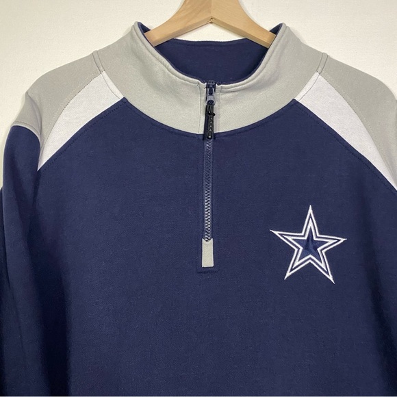 Dallas Cowboys XXL 1/4 zip pullover NFL - Picture 2 of 9